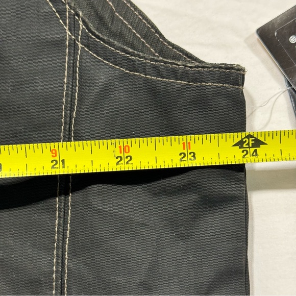 Kuhl Men's Burr Fleece Lined Waxed Canvas Vest XL Espresso Brown NWT Full Zip - Picture 7 of 10